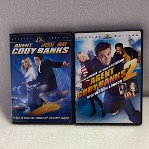 AGENT CODY BANKS 1 & 2 DVDs Special Editions Wide & Full Screen MGM